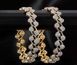 Vogue Crafts & Designs Pvt. Ltd. manufactures and exports diamond and gold jewelry bangles at wholesale prices