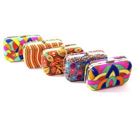 Vogue Crafts & Designs Pvt. Ltd. manufactures and exports fashion accessories clutches at wholesale prices
