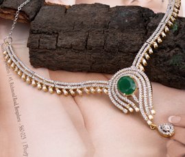 Vogue Crafts & Designs Pvt. Ltd. manufactures and exports imitation jewelry necklaces at wholesale prices