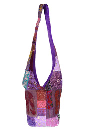 Vogue Crafts and Designs Pvt. Ltd. manufactures Patchwork Jhola Bag at wholesale price.