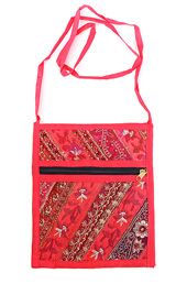 Vogue Crafts and Designs Pvt. Ltd. manufactures Pink Cross Body Bag at wholesale price.