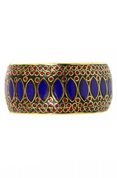 Vogue Crafts and Designs Pvt. Ltd. manufactures Tribal Blue and Red Bangle at wholesale price.