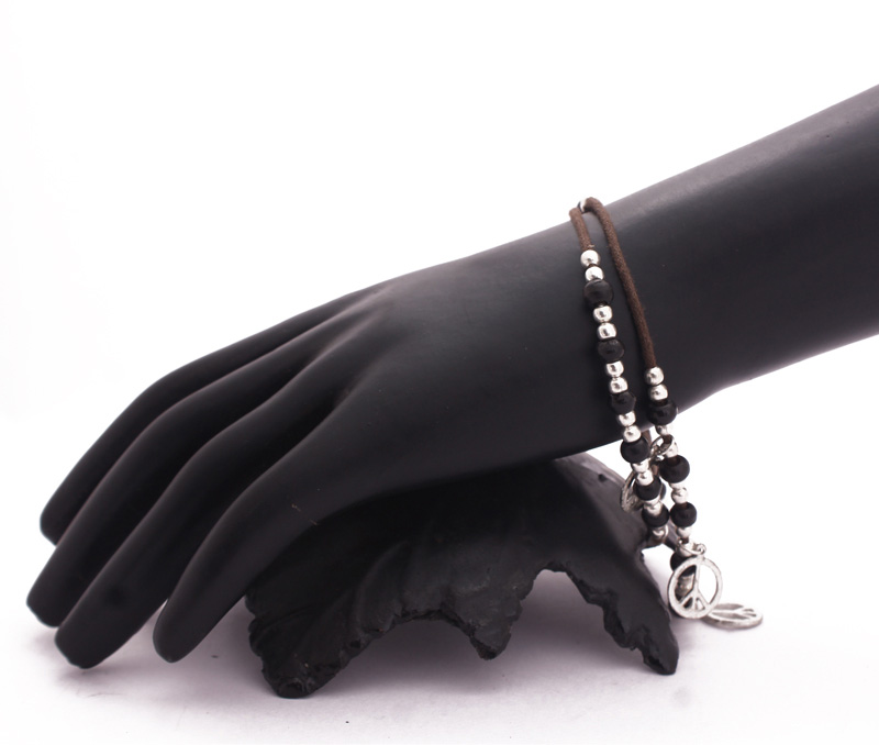 Vogue Crafts & Designs Pvt. Ltd. manufactures Peace Wrap Bracelet at wholesale price.