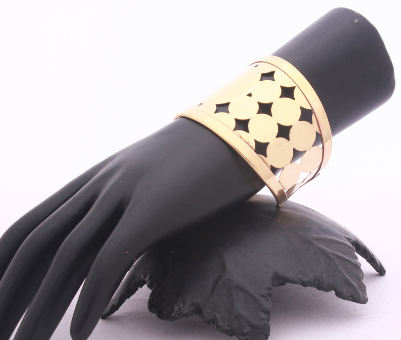 Vogue Crafts & Designs Pvt. Ltd. manufactures Cuts of Gold Cuff at wholesale price.