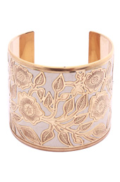 Vogue Crafts and Designs Pvt. Ltd. manufactures Floral Overload Cuff at wholesale price.