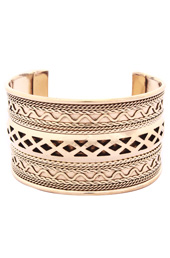 Vogue Crafts and Designs Pvt. Ltd. manufactures Ornate Motif Cuff at wholesale price.