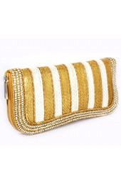 Vogue Crafts and Designs Pvt. Ltd. manufactures Lines of Gold and Silver Clutch at wholesale price.