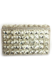Vogue Crafts and Designs Pvt. Ltd. manufactures The Sparkler Box Clutch at wholesale price.
