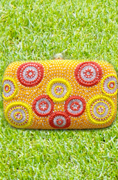 Vogue Crafts and Designs Pvt. Ltd. manufactures The Sunny Morning Clutch at wholesale price.
