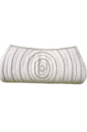 Vogue Crafts and Designs Pvt. Ltd. manufactures White Beady Clutch at wholesale price.