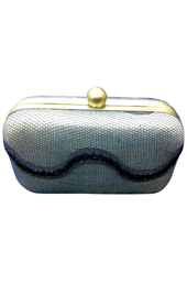 Vogue Crafts and Designs Pvt. Ltd. manufactures Beady Silver Clutch at wholesale price.