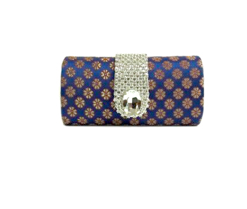 Vogue Crafts & Designs Pvt. Ltd. manufactures The White Stone Clutch at wholesale price.