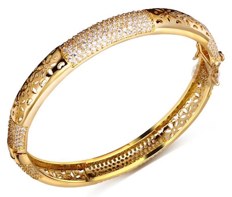 Vogue Crafts & Designs Pvt. Ltd. manufactures Bridal Gold Bangle at wholesale price.