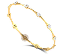 Vogue Crafts and Designs Pvt. Ltd. manufactures Classic Floral Bangle at wholesale price.