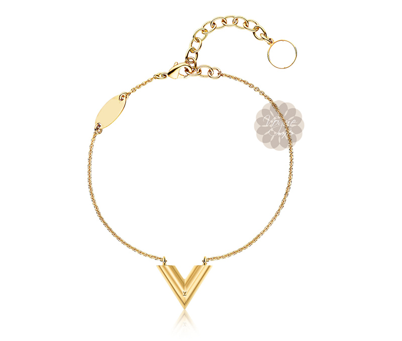 Vogue Crafts & Designs Pvt. Ltd. manufactures Gold Initial Bracelet at wholesale price.