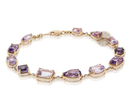 Vogue Crafts and Designs Pvt. Ltd. manufactures Vintage Gold Bracelet at wholesale price.