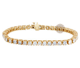 Vogue Crafts and Designs Pvt. Ltd. manufactures Classic Diamond Bracelet at wholesale price.