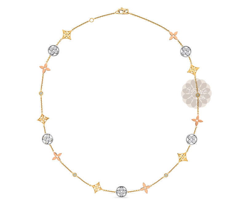 Vogue Crafts & Designs Pvt. Ltd. manufactures Floral Gold Necklace at wholesale price.