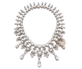 Vogue Crafts and Designs Pvt. Ltd. manufactures Designer Diamond Necklace at wholesale price.