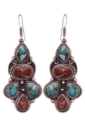 Vogue Crafts and Designs Pvt. Ltd. manufactures Triple Drop Earrings at wholesale price.