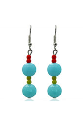 Vogue Crafts and Designs Pvt. Ltd. manufactures Hint of Neon Earrings at wholesale price.