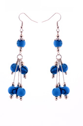 Vogue Crafts and Designs Pvt. Ltd. manufactures Blue Sticks Earrings at wholesale price.