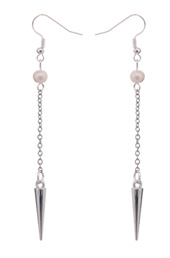 Vogue Crafts and Designs Pvt. Ltd. manufactures Pearls and Spikes Earrings at wholesale price.