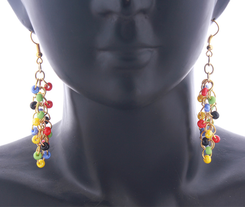 Vogue Crafts & Designs Pvt. Ltd. manufactures Colors of Bliss Earrings at wholesale price.