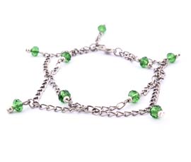 Vogue Crafts and Designs Pvt. Ltd. manufactures Link Chain Dangle Anklet at wholesale price.