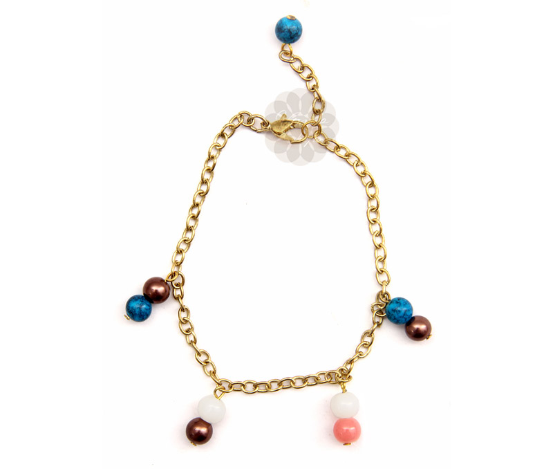 Vogue Crafts & Designs Pvt. Ltd. manufactures Classic Bead Anklet at wholesale price.
