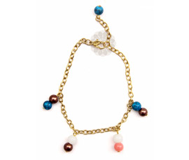 Vogue Crafts and Designs Pvt. Ltd. manufactures Classic Bead Anklet at wholesale price.