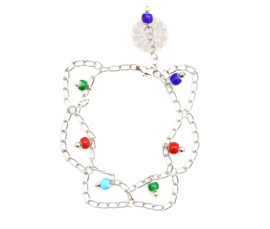 Vogue Crafts and Designs Pvt. Ltd. manufactures Silver Link Chain Anklet at wholesale price.