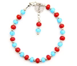 Vogue Crafts and Designs Pvt. Ltd. manufactures Fancy Silver Ball and Bead Anklet at wholesale price.