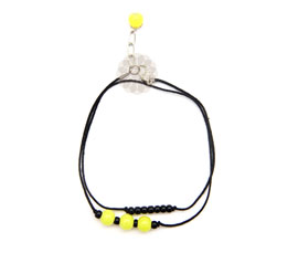 Vogue Crafts and Designs Pvt. Ltd. manufactures Two Strand Black Anklet at wholesale price.