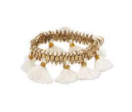Vogue Crafts and Designs Pvt. Ltd. manufactures Famous Tassel Bracelet at wholesale price.