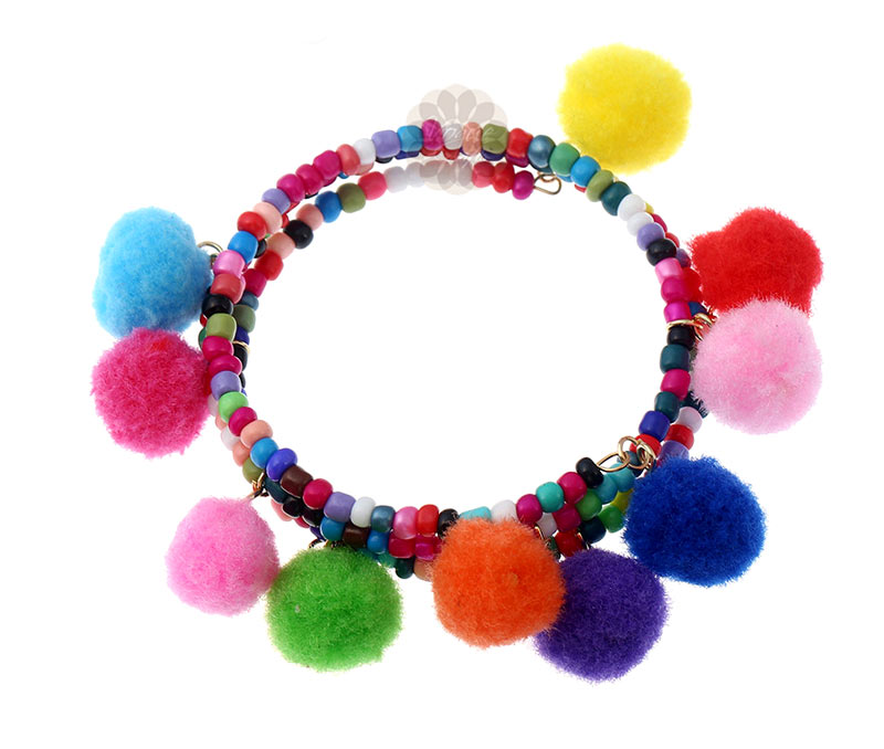 Vogue Crafts & Designs Pvt. Ltd. manufactures Pretty Beaded Multicolor Bracelet at wholesale price.