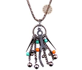 Vogue Crafts and Designs Pvt. Ltd. manufactures Snake Chain Bead Pendant at wholesale price.