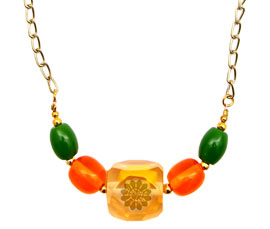 Vogue Crafts and Designs Pvt. Ltd. manufactures Multicolor Beads Pendant at wholesale price.