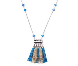 Vogue Crafts and Designs Pvt. Ltd. manufactures Stunning Tassels Pendant at wholesale price.
