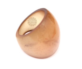 Vogue Crafts and Designs Pvt. Ltd. manufactures Graceful Brown Ring at wholesale price.