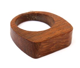Vogue Crafts and Designs Pvt. Ltd. manufactures Rectangular Wooden Ring at wholesale price.