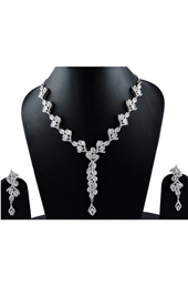Vogue Crafts and Designs Pvt. Ltd. manufactures Beautiful ME Earrings-Necklace Set at wholesale price.