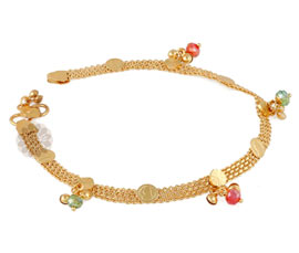 Vogue Crafts and Designs Pvt. Ltd. manufactures Anklet Chained With Modernism at wholesale price.