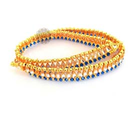 Charming Blue Stone Anklet
