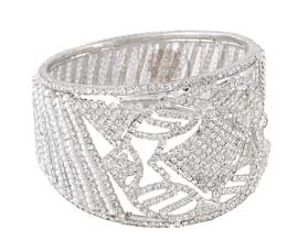 Vogue Crafts and Designs Pvt. Ltd. manufactures Royal Seraphic Cuff at wholesale price.
