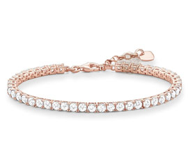 Vogue Crafts and Designs Pvt. Ltd. manufactures Captivating Rose Gold Bracelet at wholesale price.