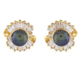 Vogue Crafts and Designs Pvt. Ltd. manufactures Glam wrapped studs Earring at wholesale price.