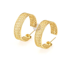 Vogue Crafts and Designs Pvt. Ltd. manufactures Thick Gold Plated Earrings at wholesale price.