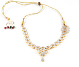 Vogue Crafts and Designs Pvt. Ltd. manufactures Special Occasion Gold Plated Necklace at wholesale price.