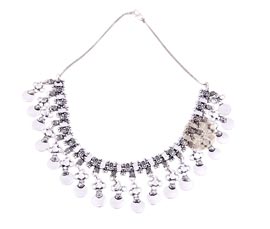 Vogue Crafts and Designs Pvt. Ltd. manufactures Tribal Silver Plated Dangling Necklace at wholesale price.
